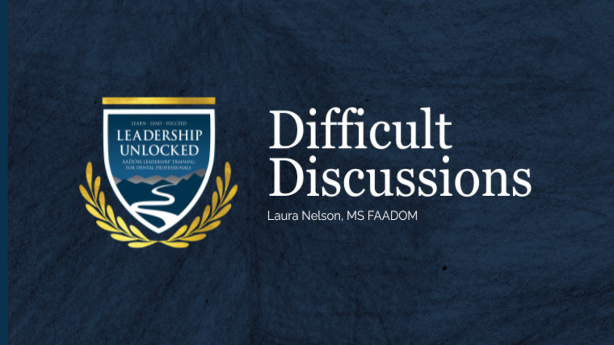 Leadership Unlocked: Difficult Discussions - Laura Nelson