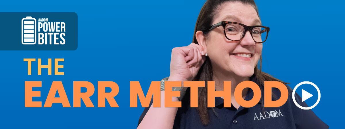 Power Bite #2 - The EARR Method