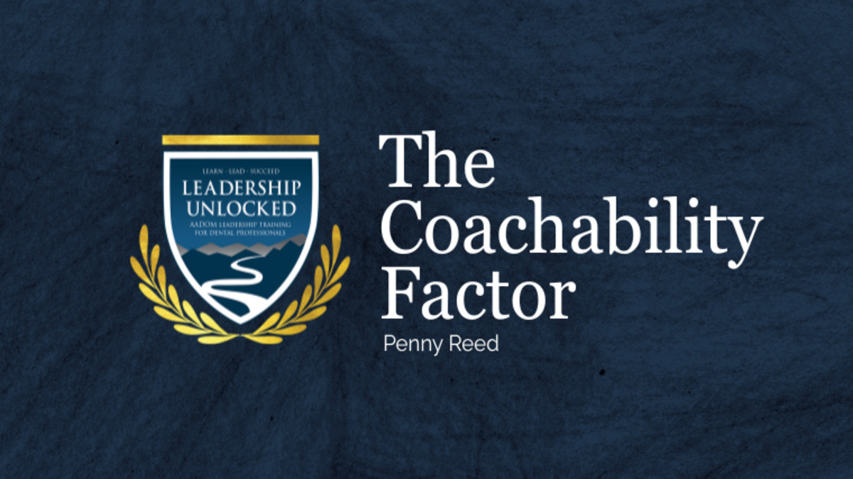 Leadership Unlocked: The Coachability Factor - Penny Reed