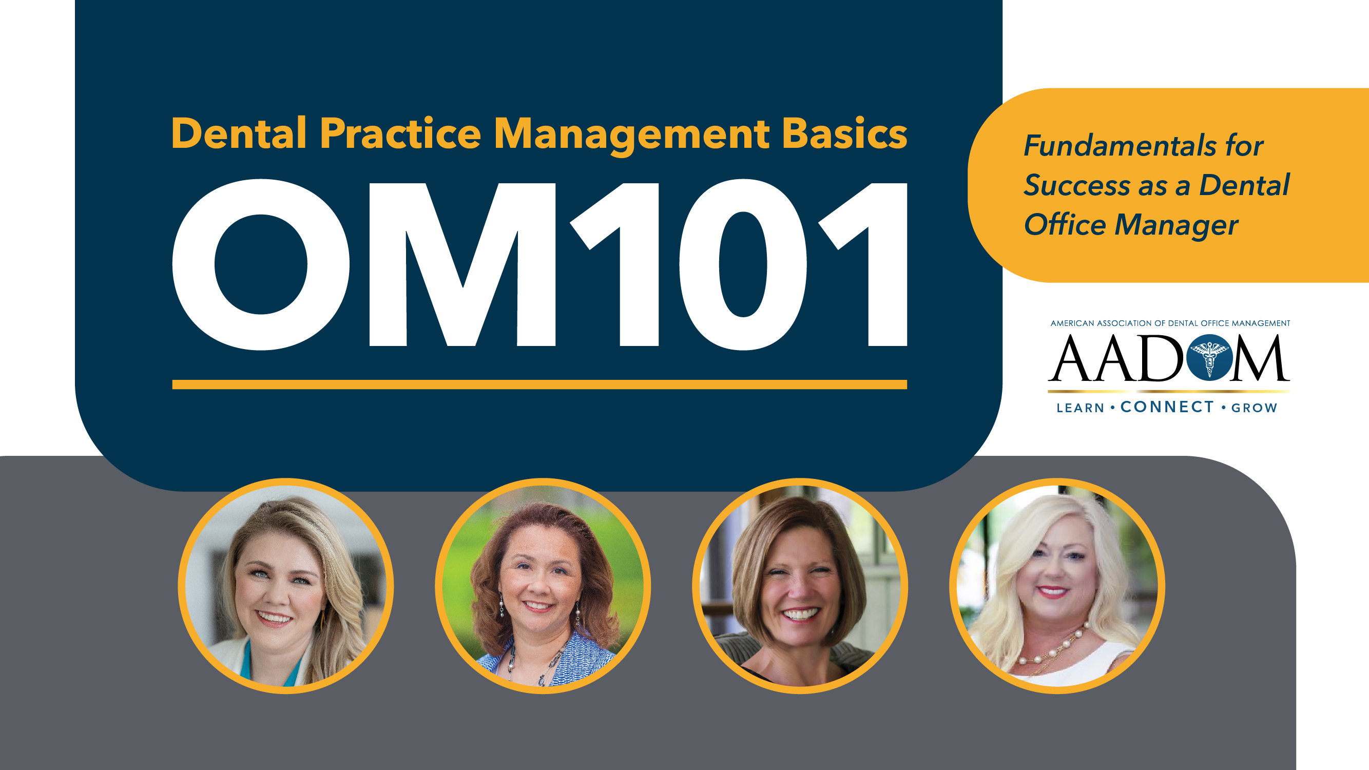 Dental Practice Management Basics: OM 101